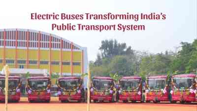 Electric Buses Transforming India’s Public Transport System